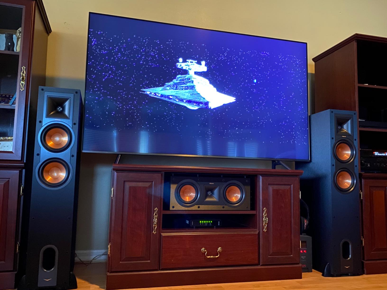 Klipsch Reference R-26FA Floorstanding Speaker, Black, Pair - Customer Photo 1