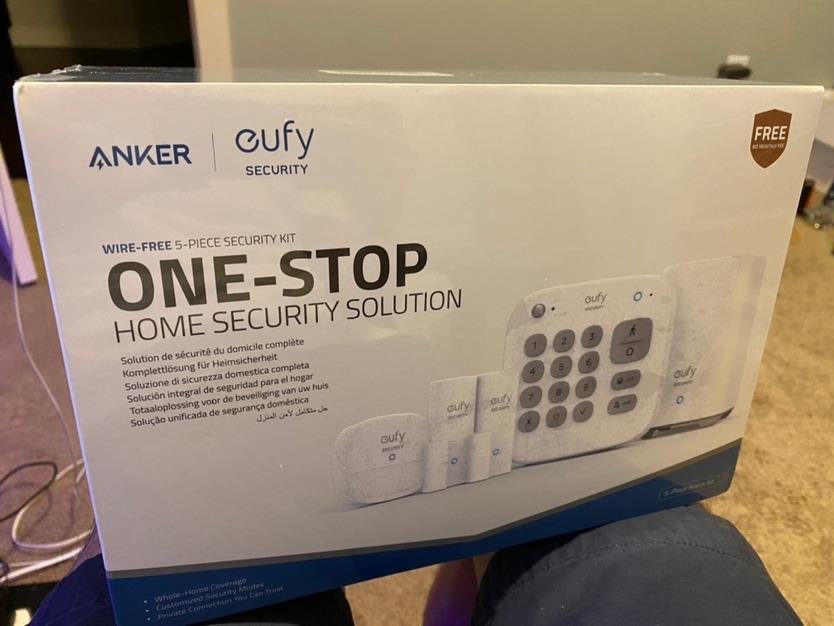 eufy Security 5-Piece Home Alarm Kit, Home Security System, Keypad, Motion Sensor, 2 Entry Sensors, Home Alarm System, Control from The App, Links with eufyCam, Optional 24/7 Protection - Customer Photo 2