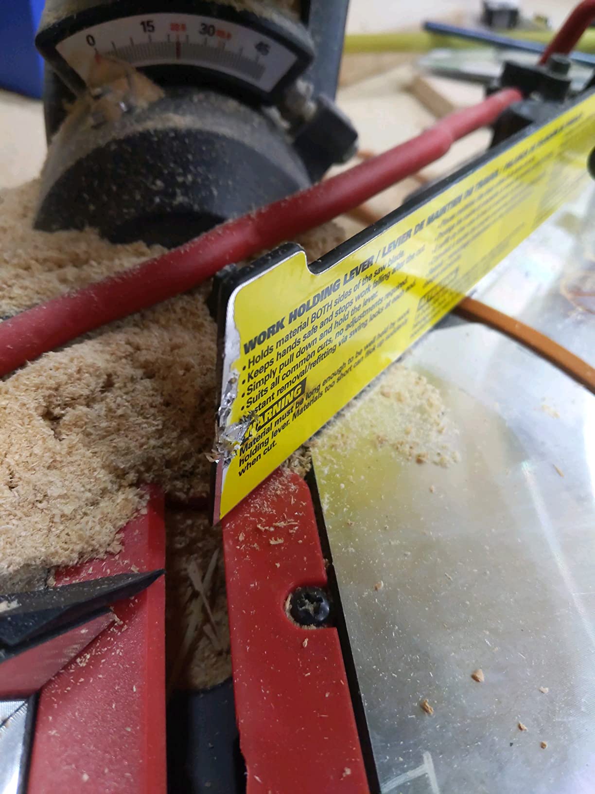 WORX 20V Cordless Sliding Compound Miter Saw - Customer Photo 1