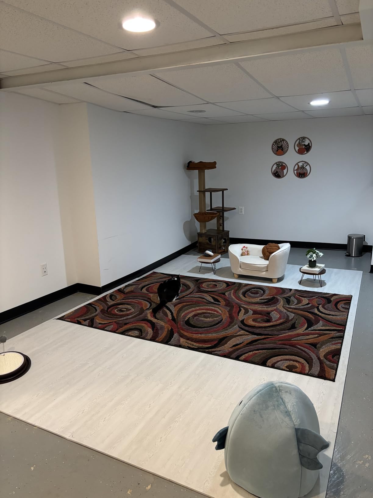 Forest Floor Farmhouse 3/8 Inch Thick Printed Foam Tiles, Premium Wood Grain Interlocking Foam Floor Mats, Anti-Fatigue Flooring – Stylish Flooring Solution - Customer Photo 3