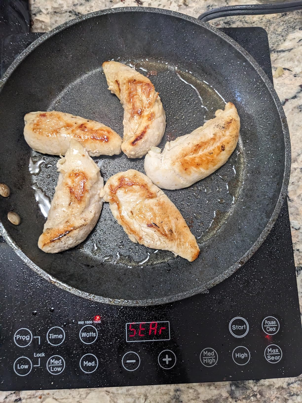 Nuwave Pro Chef Induction Cooktop, NSF-Certified, Commercial-Grade, Portable, Powerful 1800W, Large 8