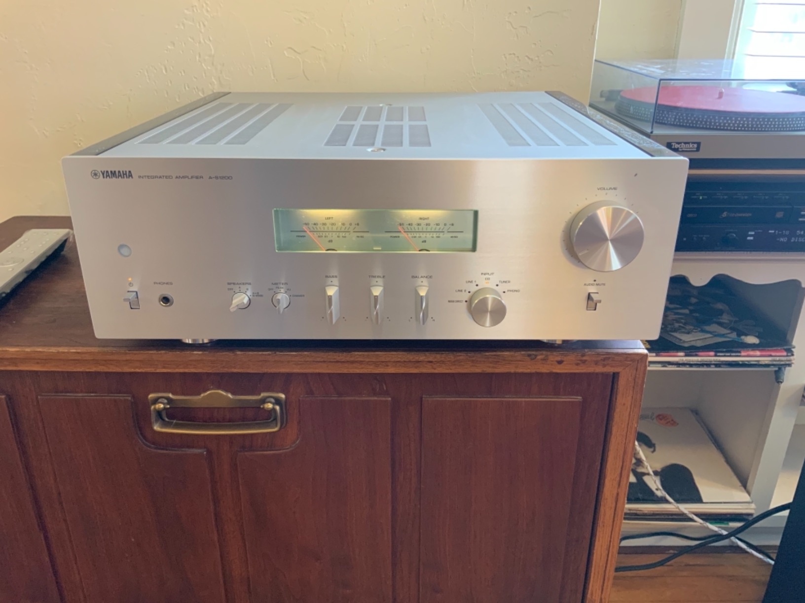 Yamaha Audio A-S1200BL Integrated Amplifier (Black) - Customer Photo 2