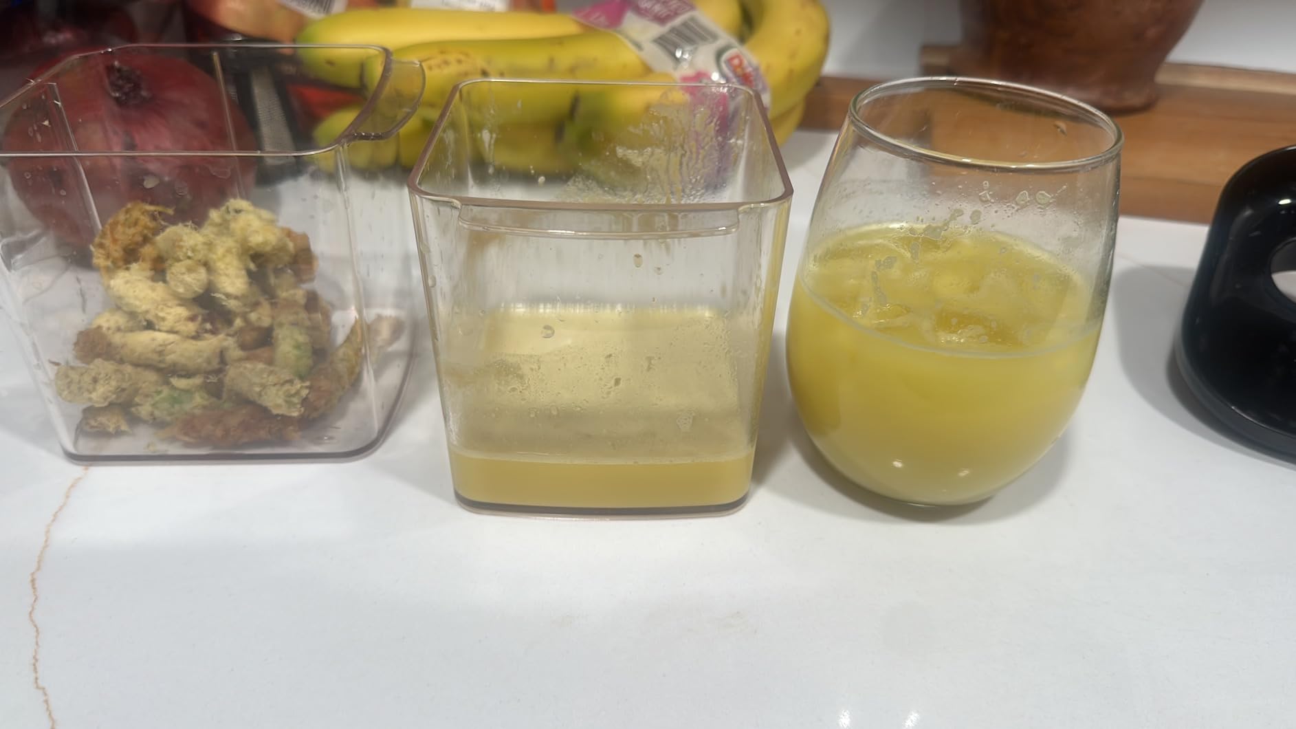 Omega H3000D Cold Press Juicer Machine, Vegetable and Fruit Juice Extractor, Triple-Stage Slow Masticating Juicer, 150 W, Black - Customer Photo 2