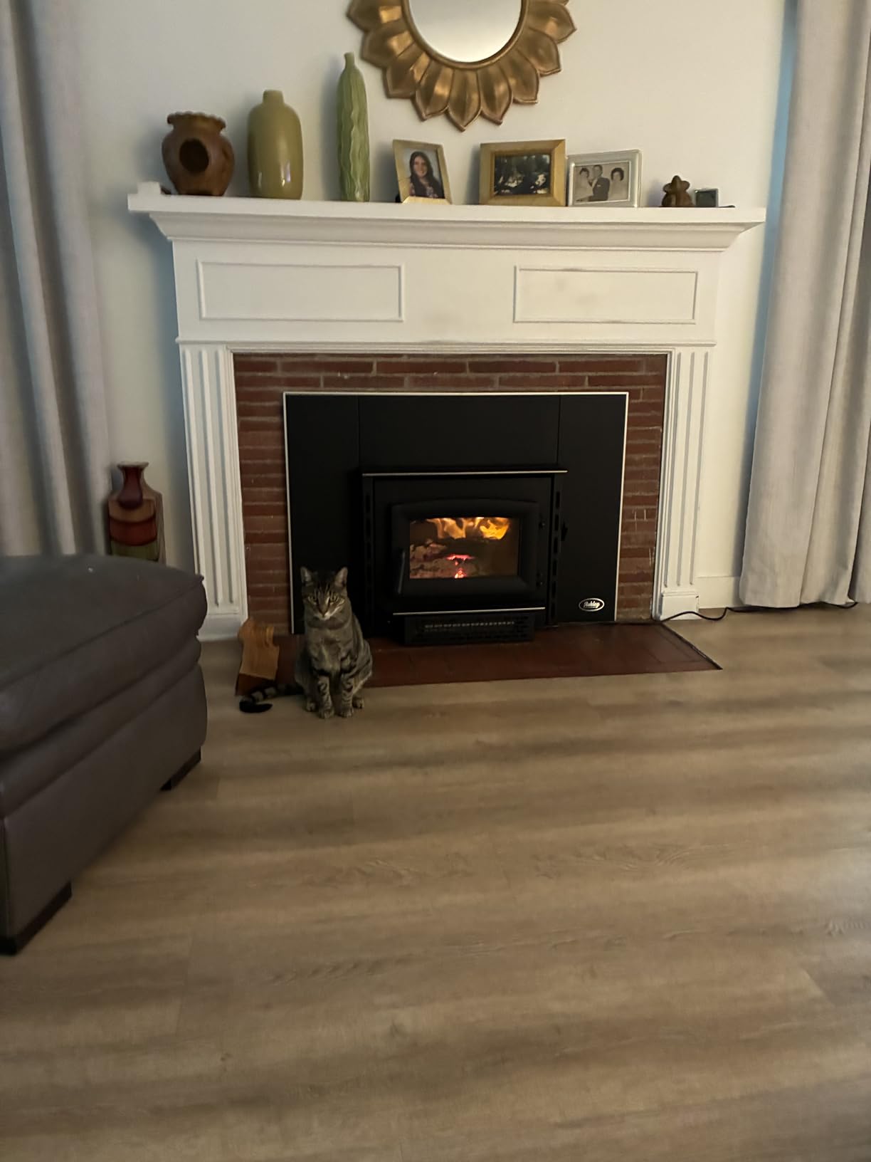 Ashley Hearth AW1820E 1,200 Sq. Ft. Wood Stove Insert , Black - Customer Photo 1