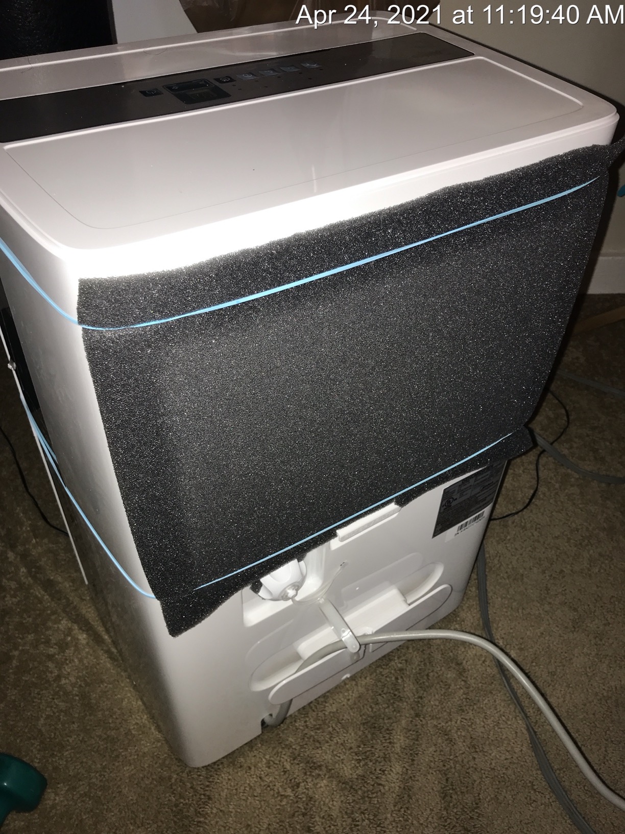 Midea 4,500 Sq. Ft. Dehumidifier With Pump Included, 50 Pint - Ideal For Basements, Large & Medium Sized Rooms, And Bathrooms (White) - Customer Photo 3