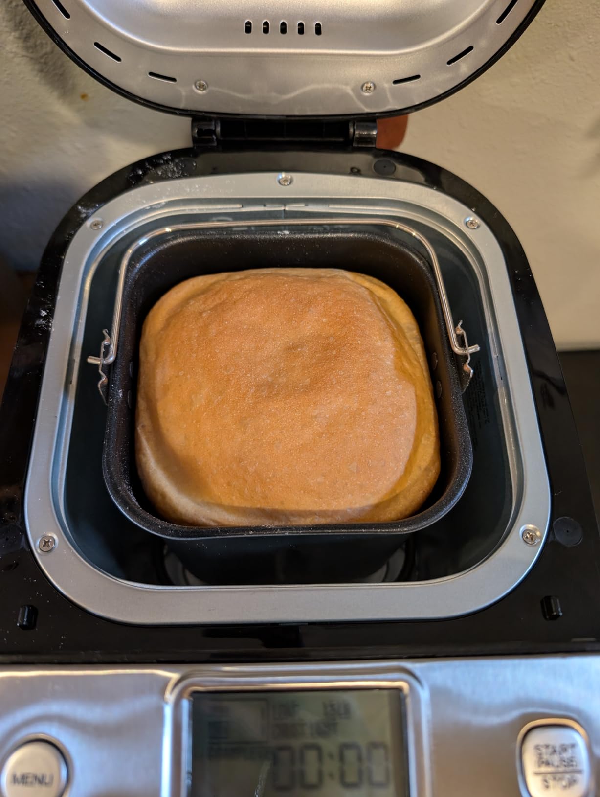 KITCHENARM 29-in-1 SMART Bread Machine with Gluten Free Setting 2LB 1.5LB 1LB Bread Maker Machine with Homemade Cycle - Stainless Steel Breadmaker with Recipes Whole Wheat Bread Making Machine - Customer Photo 2