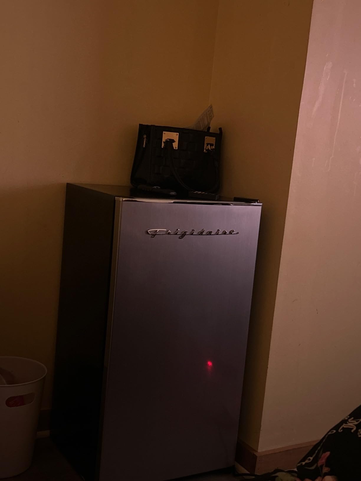 Frigidaire EFR323 3.2 cu ft Compact Fridge, Mini Refrigerator, Stainless Steel, Platinum Series - Customer Photo 2
