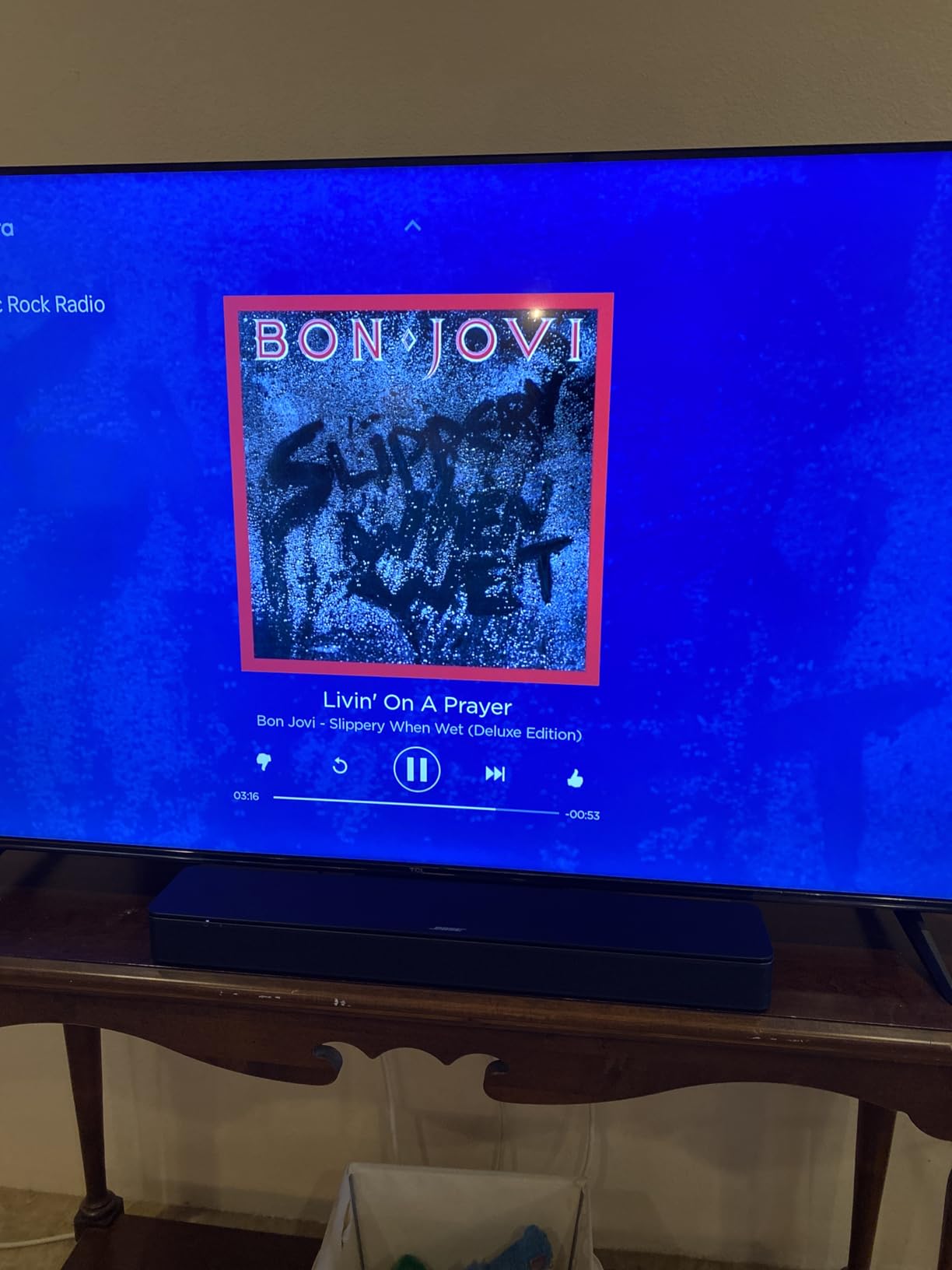 Bose TV Speaker - Soundbar for TV with Bluetooth and HDMI-ARC Connectivity, All-in-One Compact Soundbar, Includes Remote Control, Black Customer Review Bose TV Speaker - Soundbar for TV with Bluetooth and HDMI-ARC Connectivity, All-in-One Compact Soundbar, Includes Remote Control, Black - Customer Photo 1