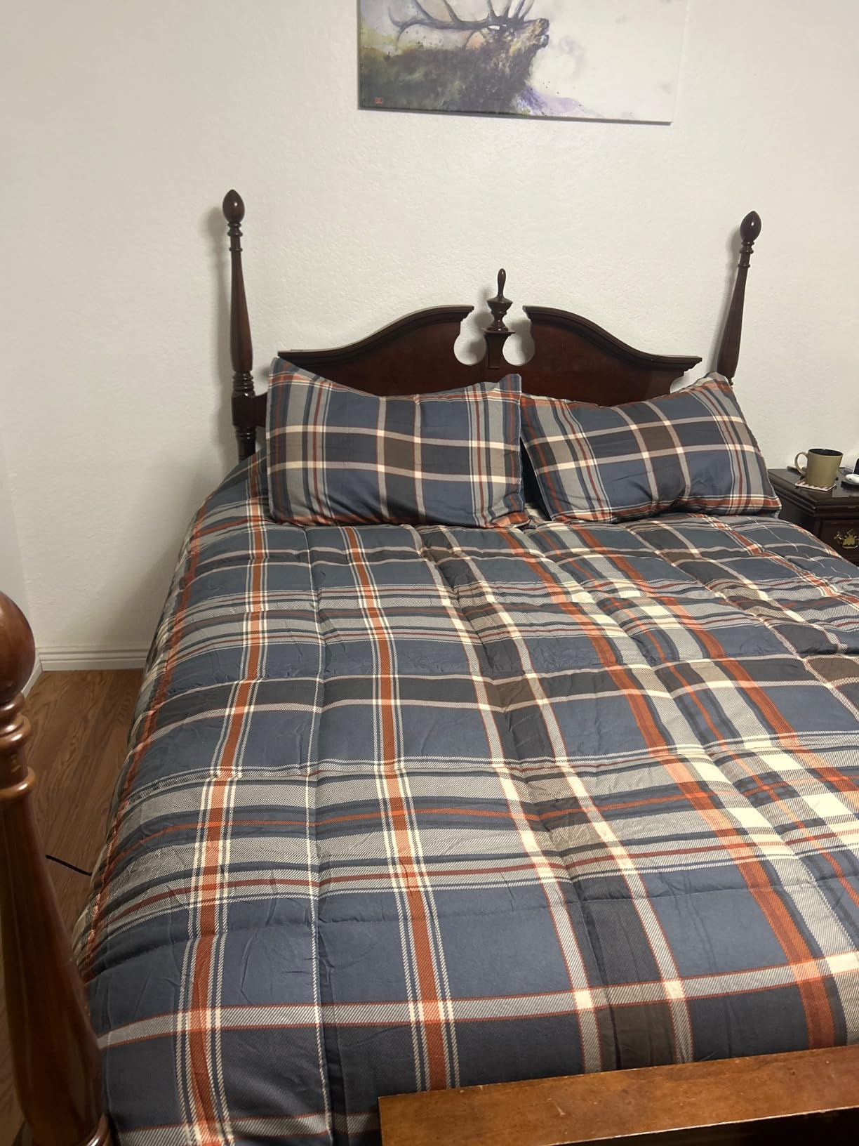 Best Choice Products Ergonomic Queen Size Adjustable Bed Frame, Electric Base w/Wireless Remote Control, Nightlight, Massager, 2 USB Ports - Customer Photo 1