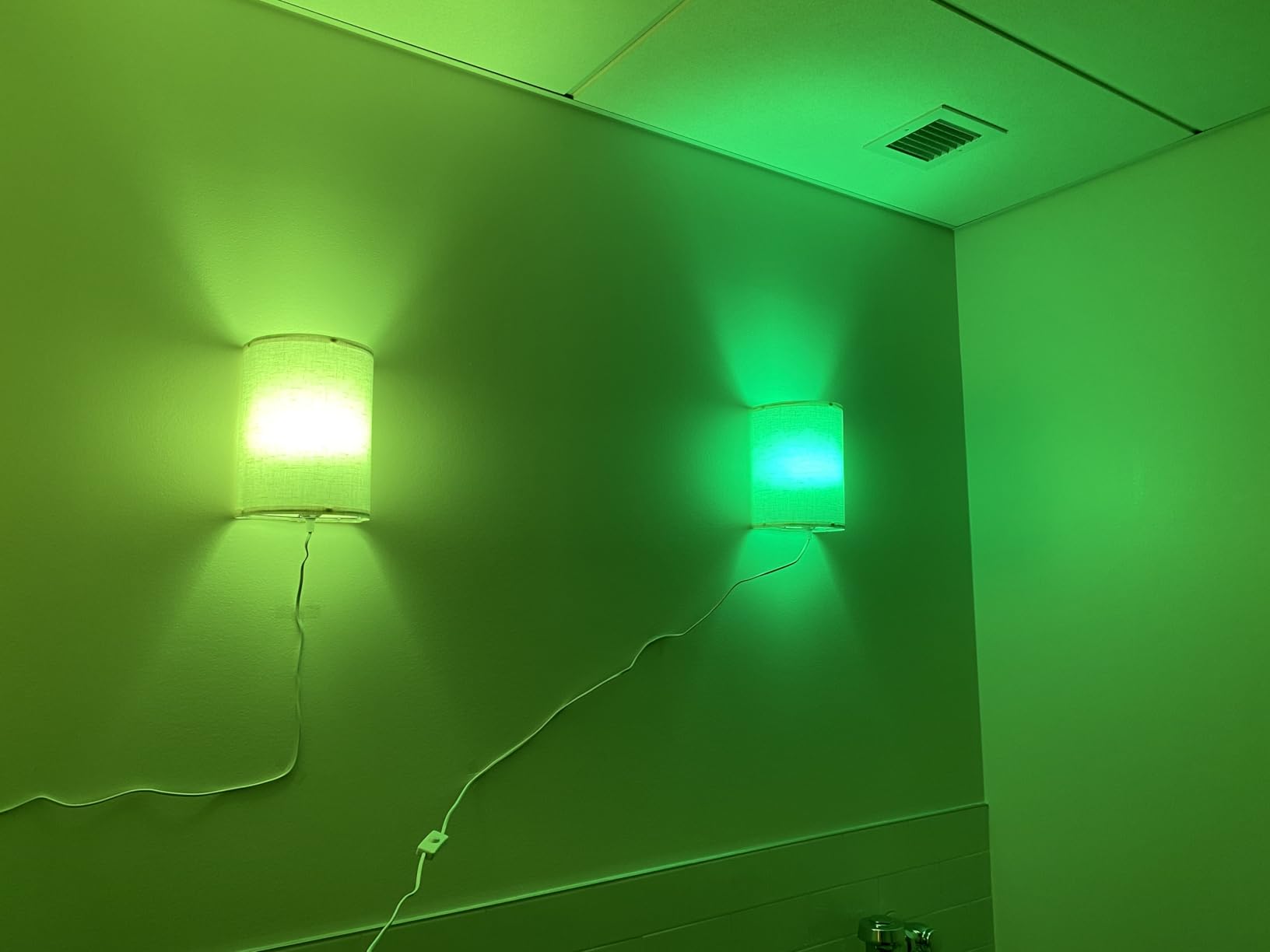 LIFX Color, A19 800 lumens, Wi-Fi Smart LED Light Bulb, Billions of Colors and Whites, No Bridge Required, Compatible with Alexa, Hey Google, HomeKit and Siri (2 Pack) - Customer Photo 1