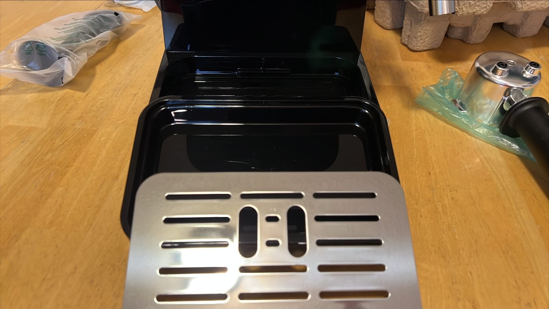 De'Longhi Stilosa Manual Espresso Machine, Compact Coffee Maker, 15 Bar Pump Pressure - Customer Photo 2