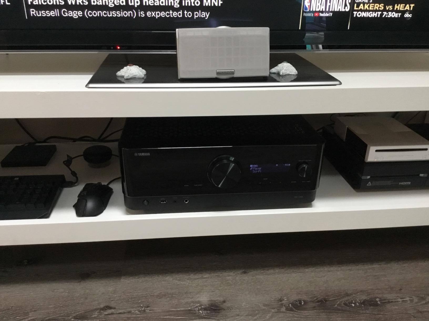 YAMAHA RX-V4A 5.2-Channel AV Receiver with MusicCast - Customer Photo 1