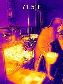 FLIR TG165-X Thermal Imaging Camera with Bullseye Laser: Commercial Grade Infrared Camera for Building Inspection, HVAC and Electrical customer photo 2