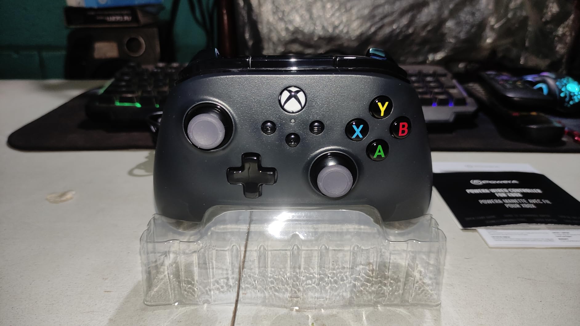 PowerA Wired Controller for Xbox Series X|S - Black, gamepad, wired video game controller, gaming controller, works with Xbox One and Windows 10/11 - Customer Photo 2