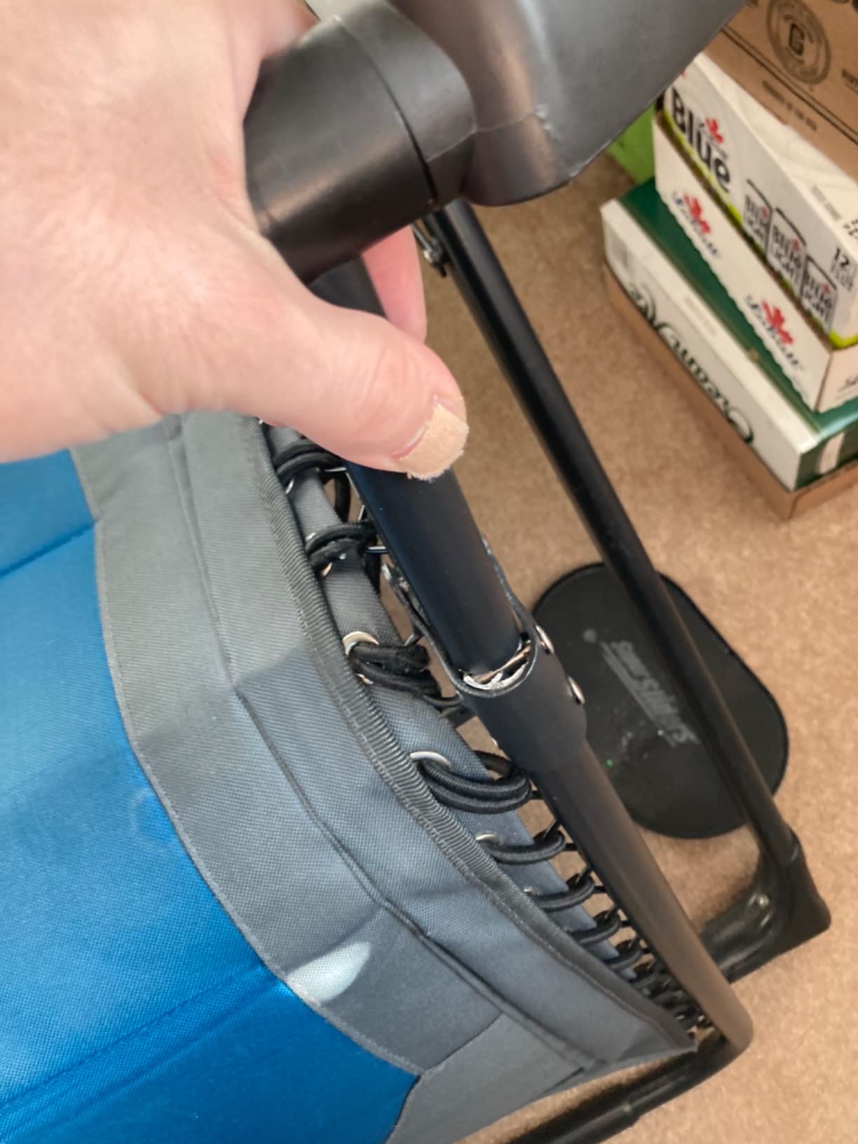 Timber Ridge Zero Gravity Chair Oversized Recliner 350lbs Capacity Patio Lounge Chair Padded Lawn Chair with Headrest XXL for Outdoor, Camping, Patio, Lawn - Customer Photo 4