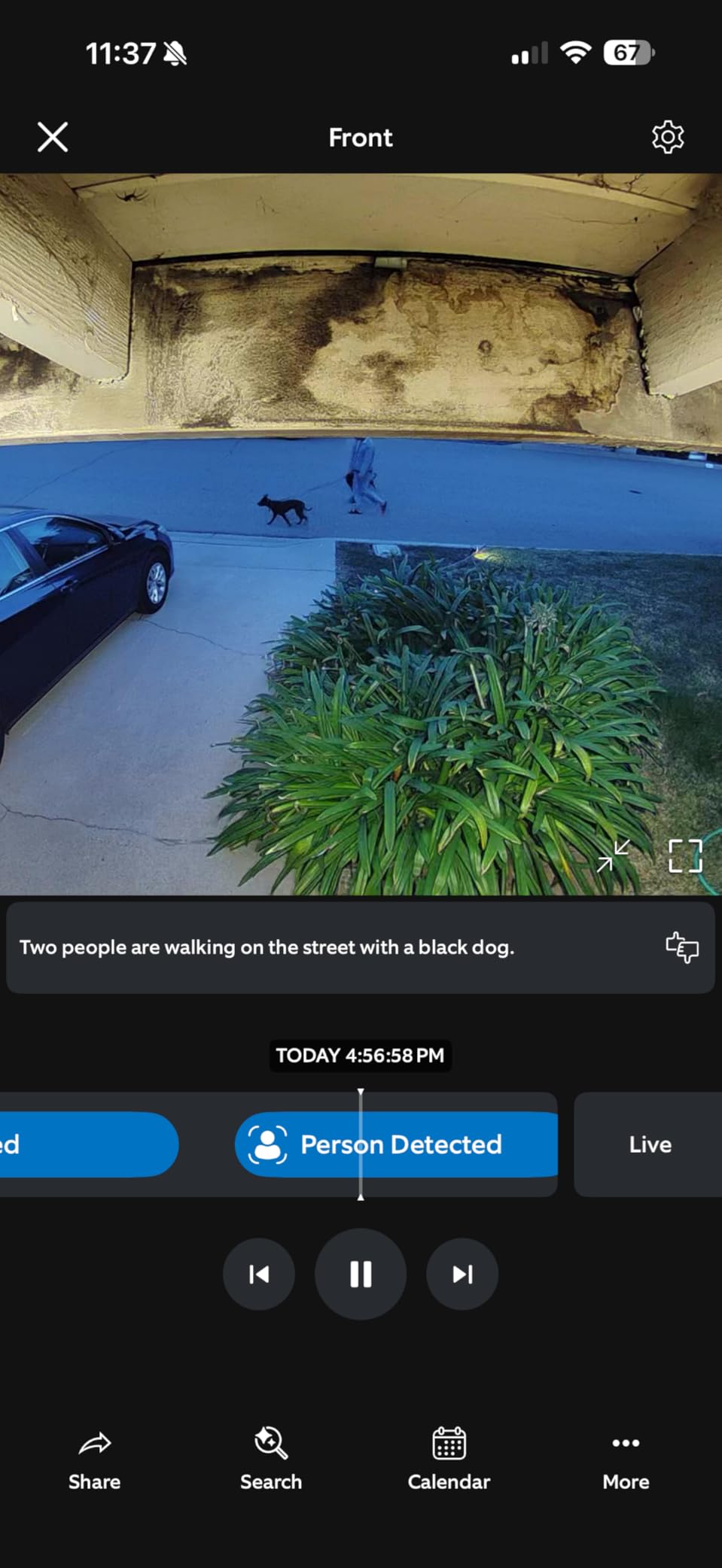 Ring Floodlight Cam Wired Plus (newest model), Outdoor home or business security with motion-activated 1080p HD video and floodlights, White - Customer Photo 2