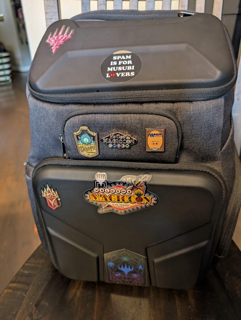 MOSISO Camera Backpack,DSLR/SLR/Mirrorless Photography Waterproof 17.3 inch Camera Bag with Front Hard Shell&Laptop Compartment&Tripod Holder&Rain Cover Compatible with Canon/Nikon/Sony, Space Gray - Customer Photo 2