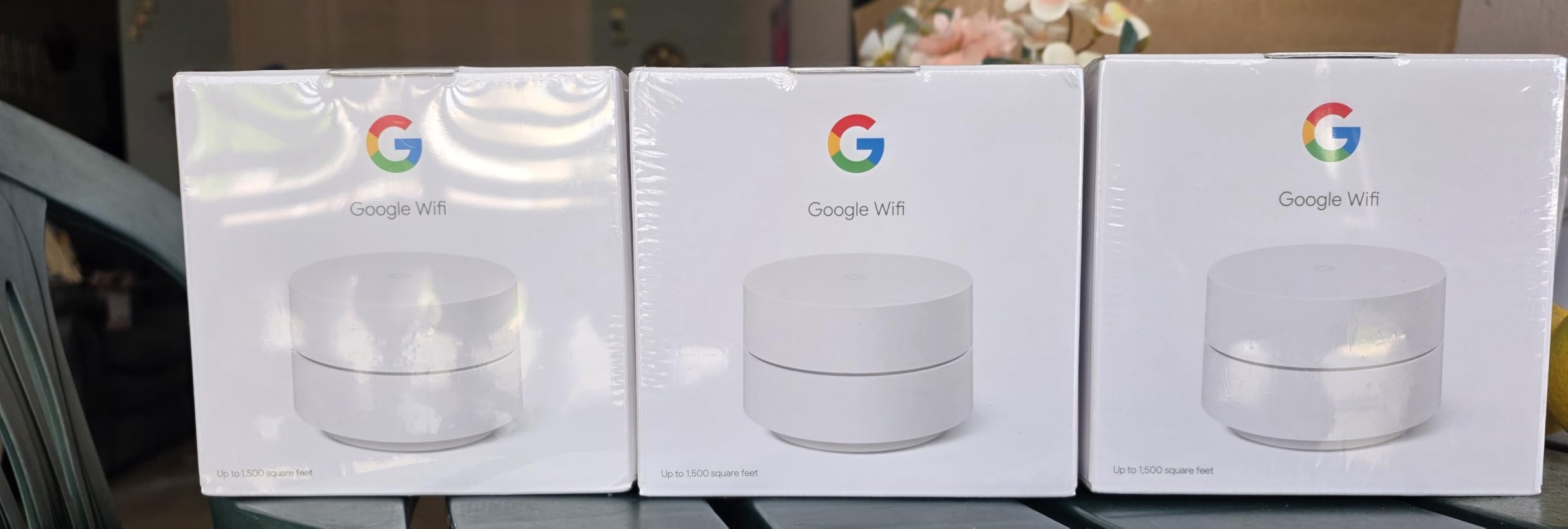 Google Wifi - AC1200 - Mesh WiFi System - Wifi Router - 1500 Sq Ft Coverage - 1 pack customer photo 1
