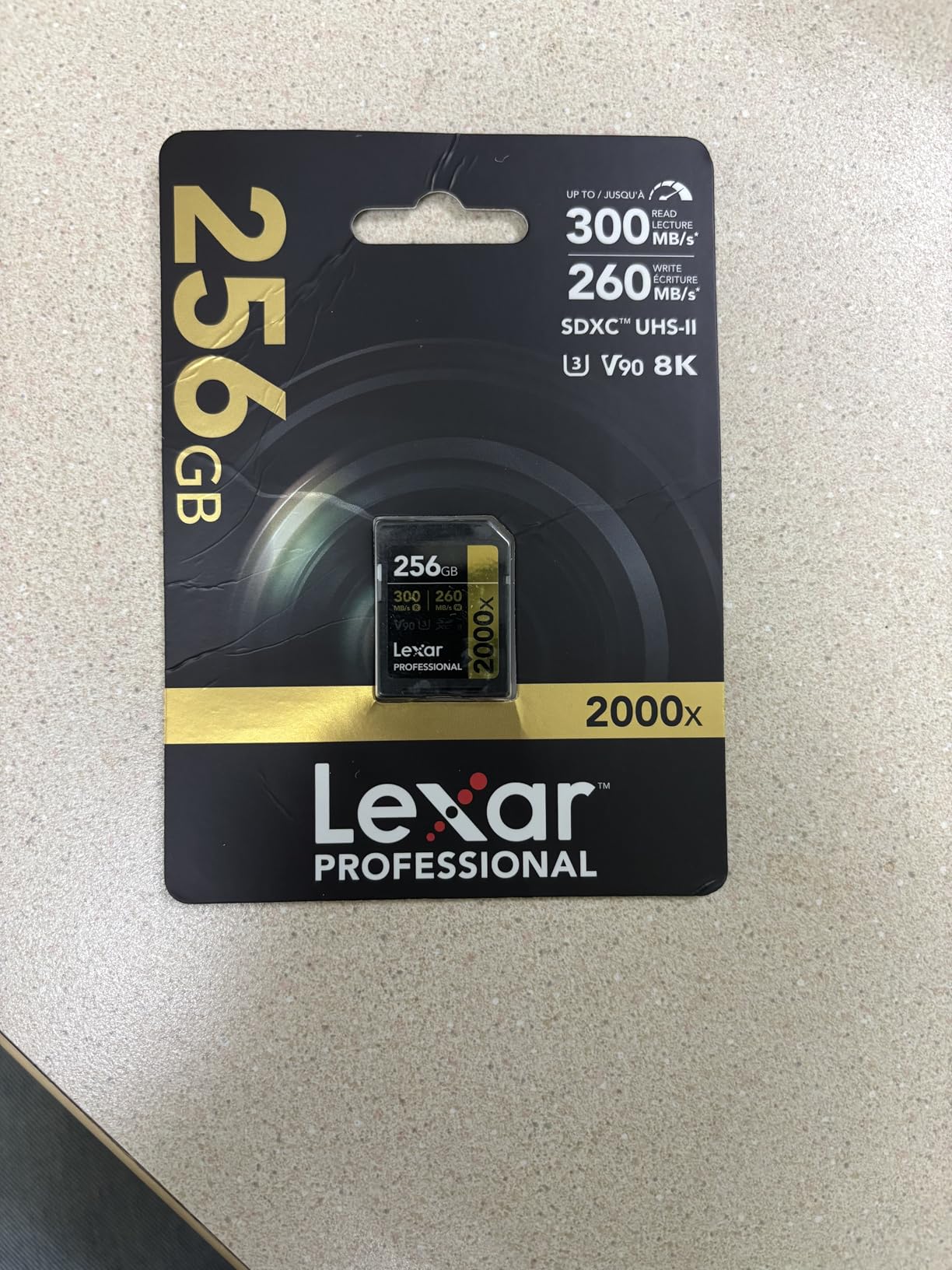 Lexar 128GB Professional 2000x SD Card, UHS-II, C10, U3, V90, Full HD, 8K, Up To 300MB/s Read SDXC Memory Card - Customer Photo 2