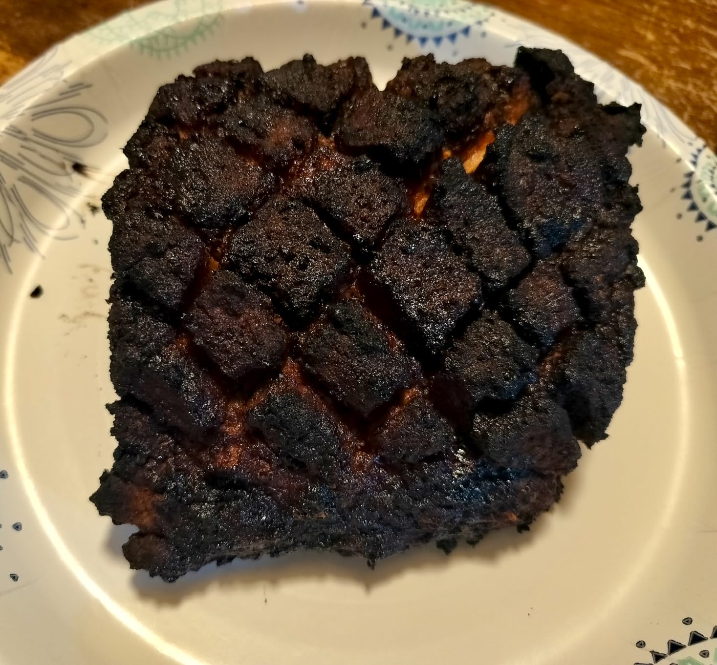 Char-Griller AKORN Jr. Portable Kamado Charcoal Grill and Smoker with Cast Iron Grates and Locking Lid with 155 Cooking Square Inches in Ash, Model E86714 - Customer Photo 2