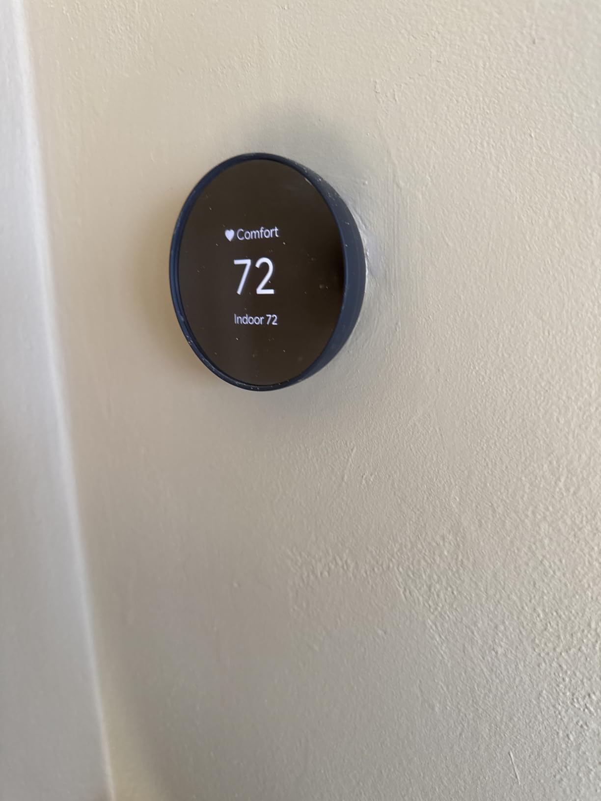 Google Nest Thermostat - Smart Thermostat for Home - Programmable Wifi Thermostat - Charcoal - Customer Photo 2