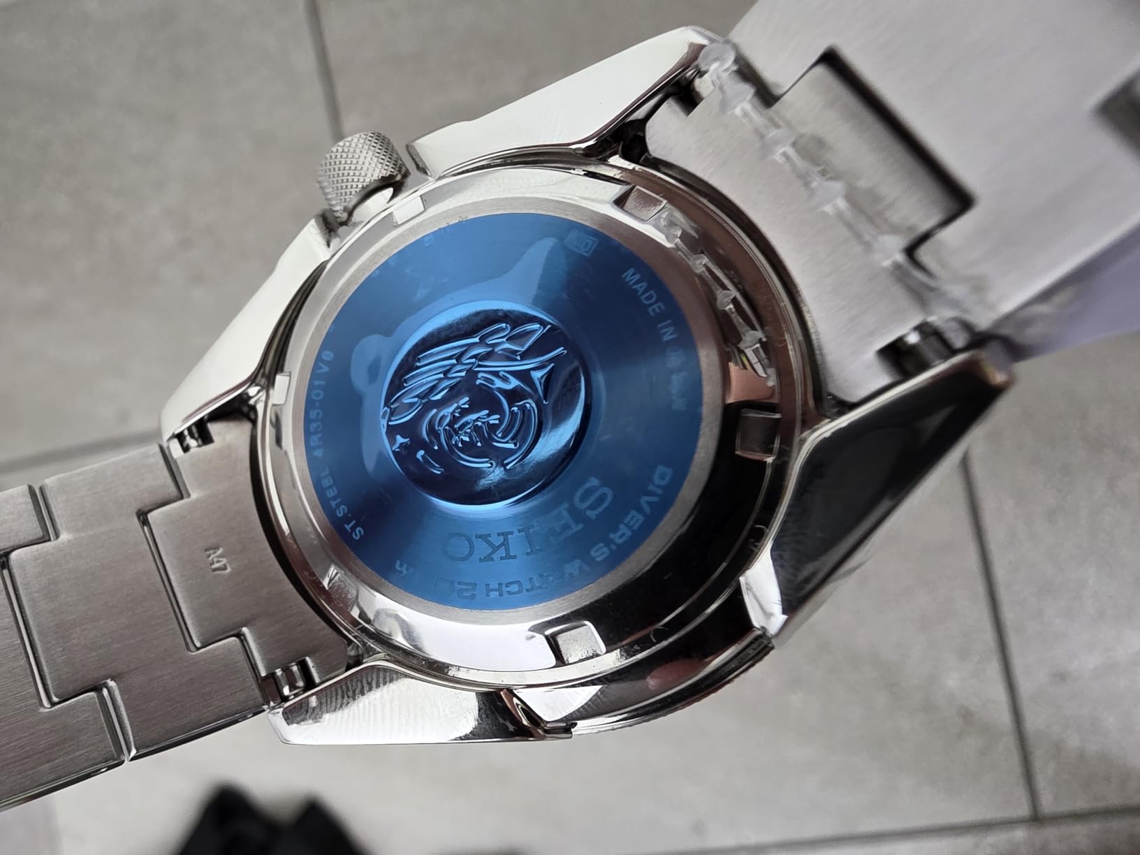 SEIKO SRPF03 Automatic Dive Watch for Men - Prospex Special Edition - LumiBrite Hands, Sapphire Crystal - Water Resistant 200M - Customer Photo 1