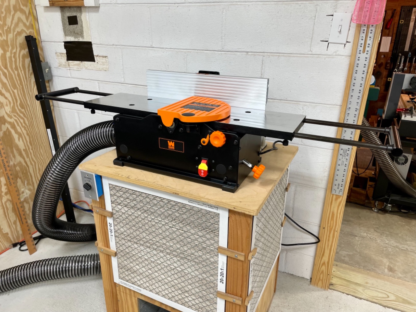 WEN JT833H 10-Amp 8-Inch Spiral Benchtop Jointer with Extendable Table Customer Review WEN JT833H 10-Amp 8-Inch Spiral Benchtop Jointer with Extendable Table - Customer Photo 2