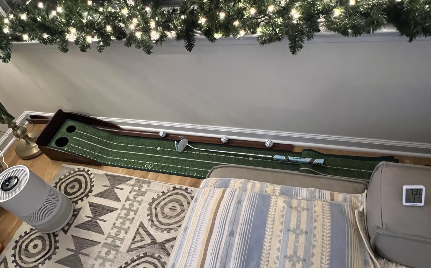 BLUEAIR Premium Smart Humidifier for Large Rooms, Bedrooms, Better Sleep with Evaporative Invisible Mist Tech, Auto Humidify, Easy Top Fill, Smart Control with App, Touchscreen, 3.5L Tank for 48 hours - Customer Photo 2