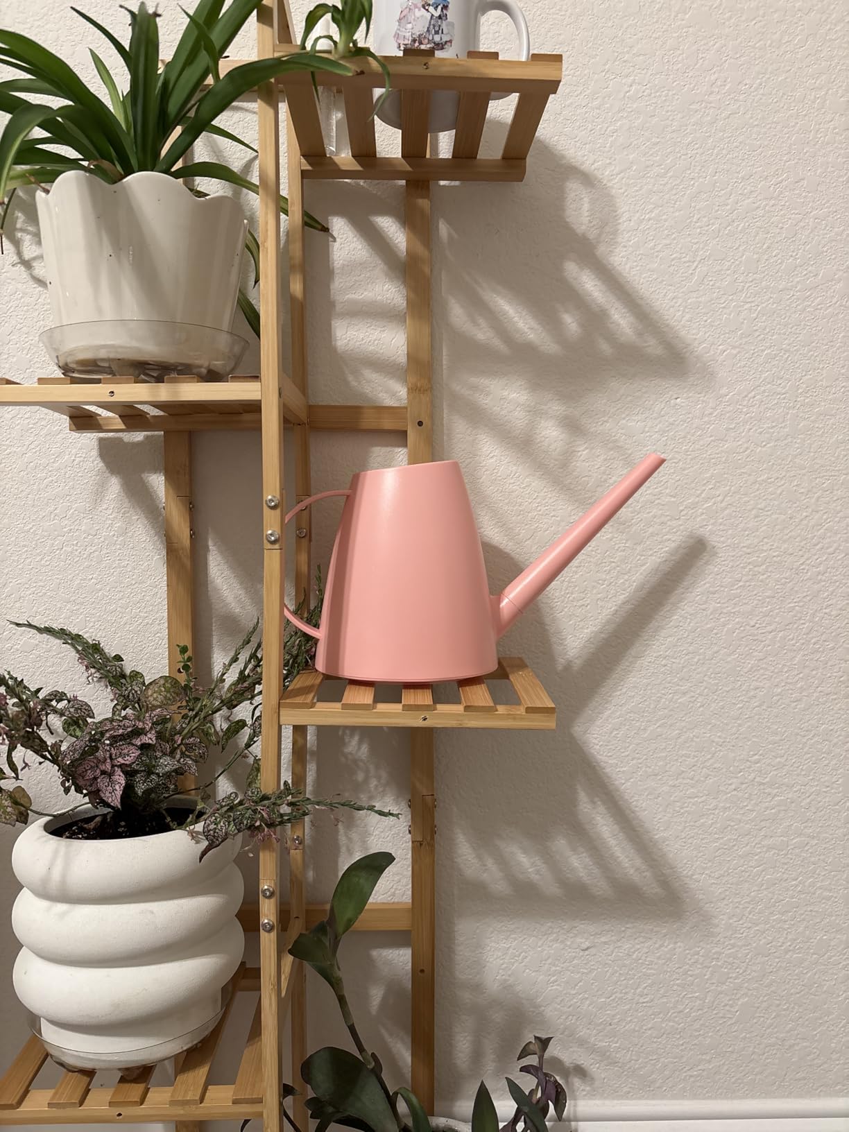 Watering Can for Indoor and Outdoor Plants - Long Spout Water Can for Garden, Flower, House Plants - 1.8L/1/2 Gallon (Green) - Customer Photo 1