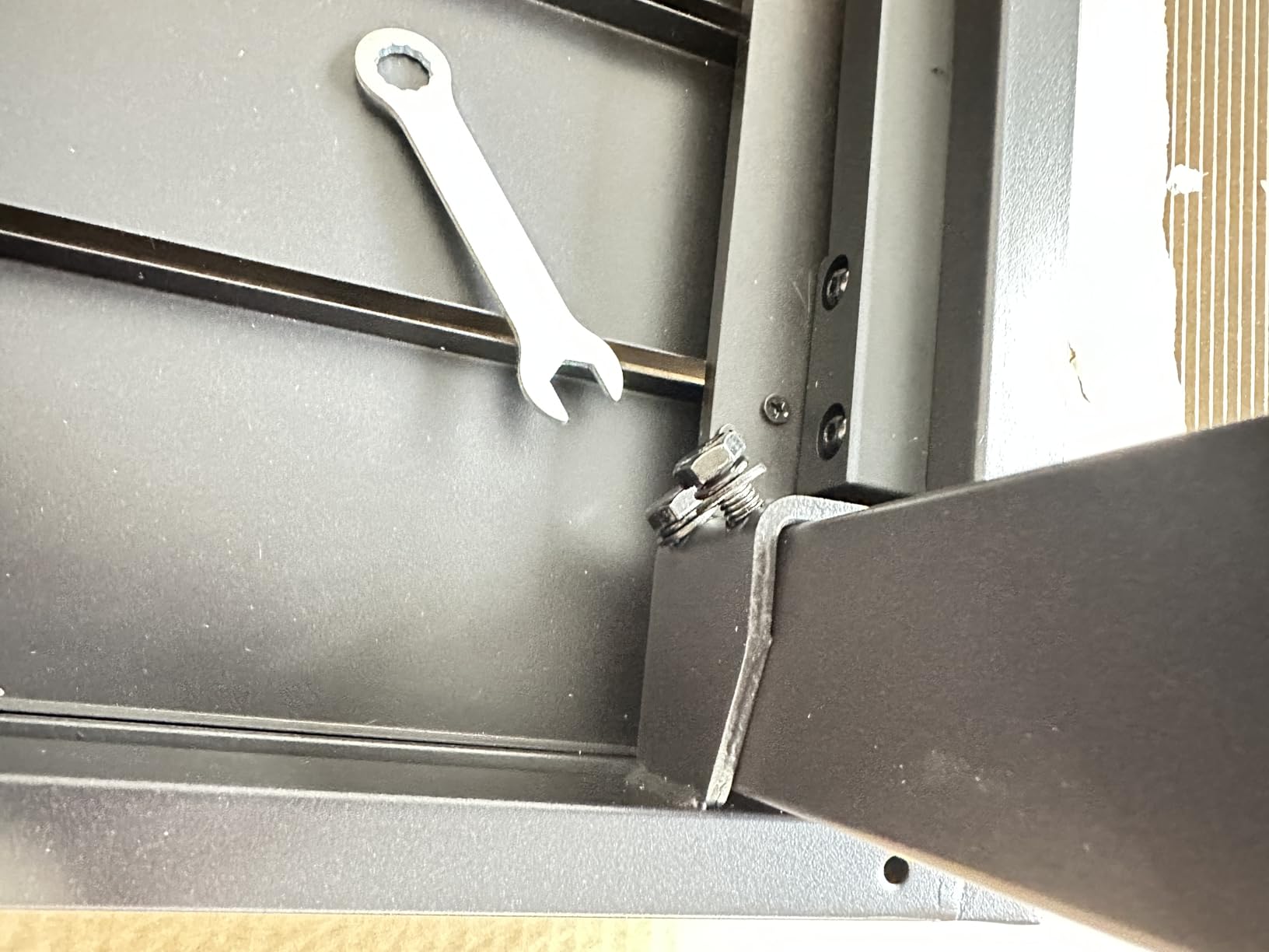 Sophia & William Black Expandable Patio Dining Tables Metal Outdoor Table for 6-8 Person Lawn Garden Bistro Rectangular Table - Customer Photo 1