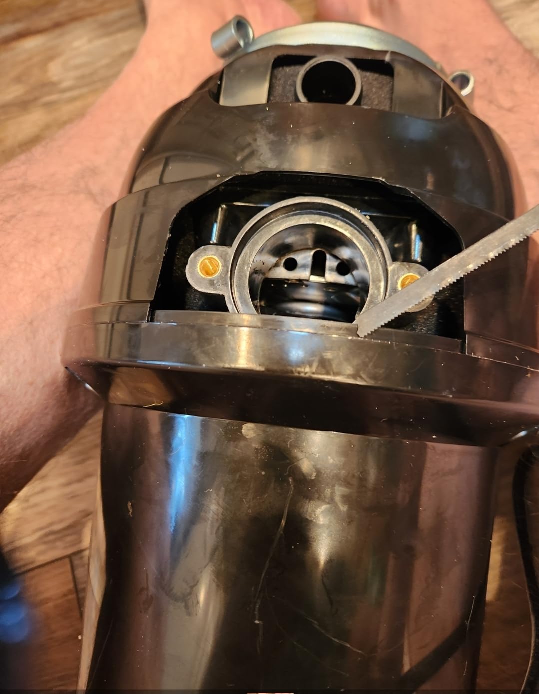 Waste Maid 10-US-WM-048-3B Garbage Disposal Anti-Jam Stainless Steel Food Waste Grinding System, 1/3 HP Compact, Black - Customer Photo 2