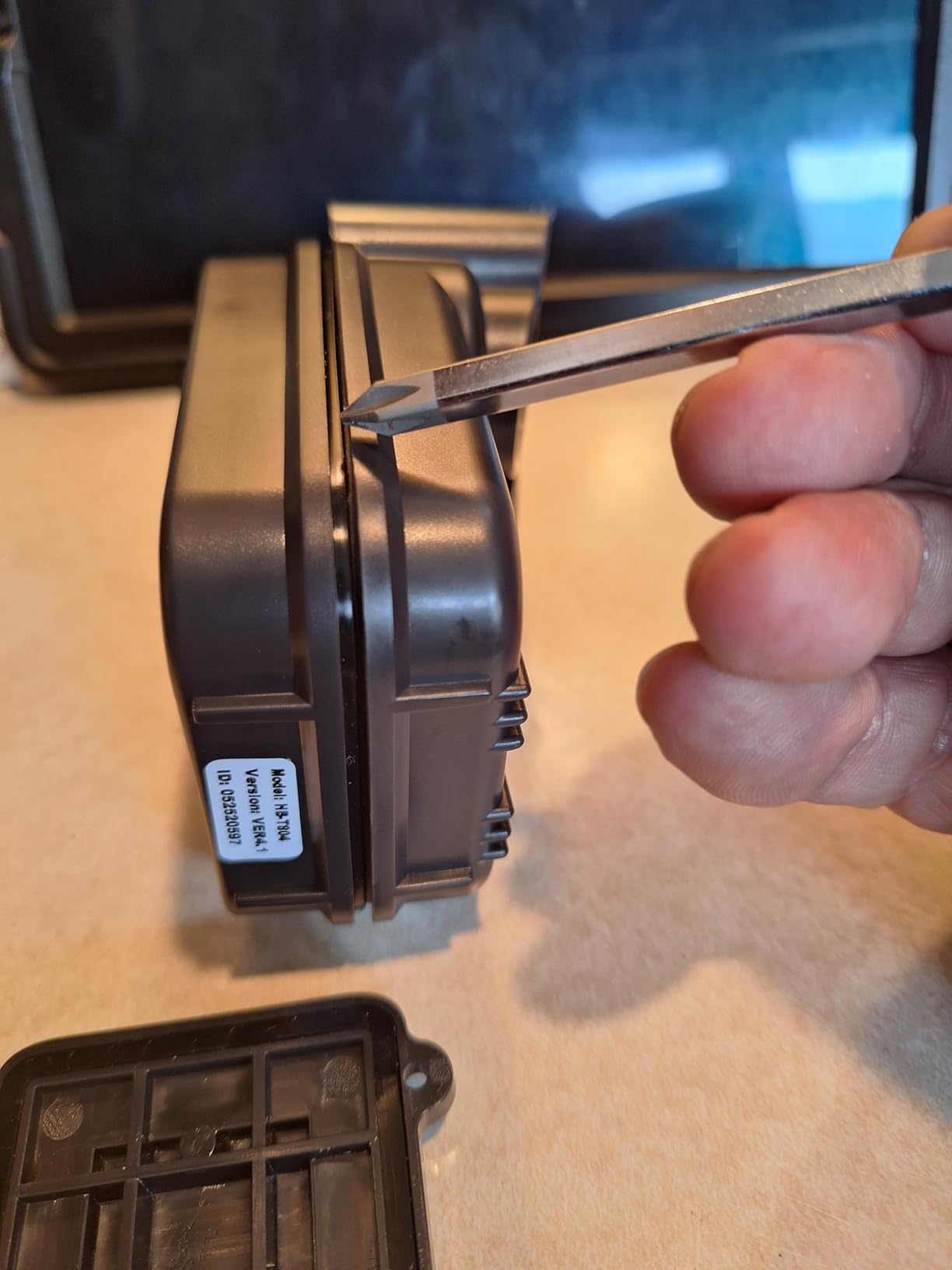 Driveway Alarm- 1/2 Mile Long Range Wireless Driveway Alarm Outdoor Weather Resistant Motion Sensor&Detector-DIY Security Alert-Monitor&Protect Outdoor/Indoor Property - 1 Receiver and 2 Sensors - Customer Photo 2