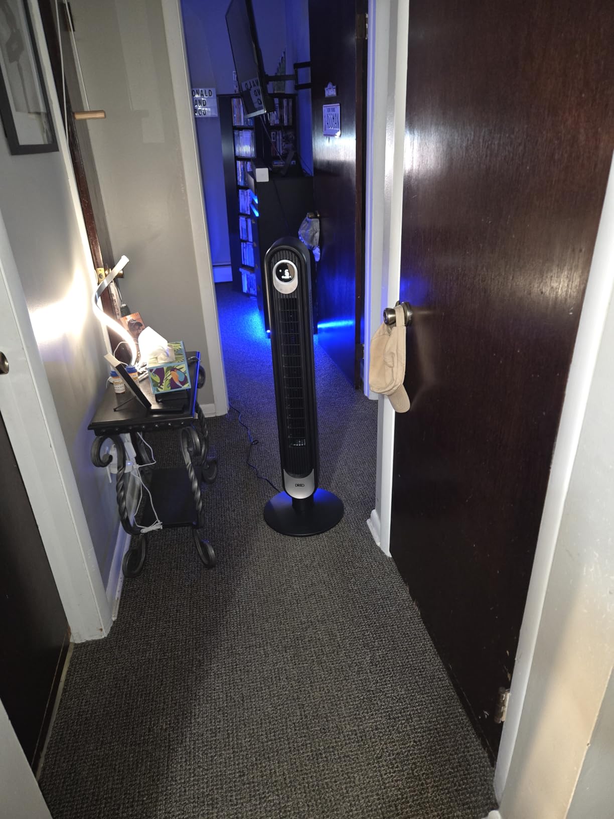 Dreo Tower Fan for Bedroom, 90° Oscillating Standing Fan, 30ft far, 28dB Quiet for Sleep, 6 Speeds, 4 Modes, 12H Timer, 42 Inch, Bladeless, Remote, for Home, Office, Room, Cruiser Pro T1 - Customer Photo 2