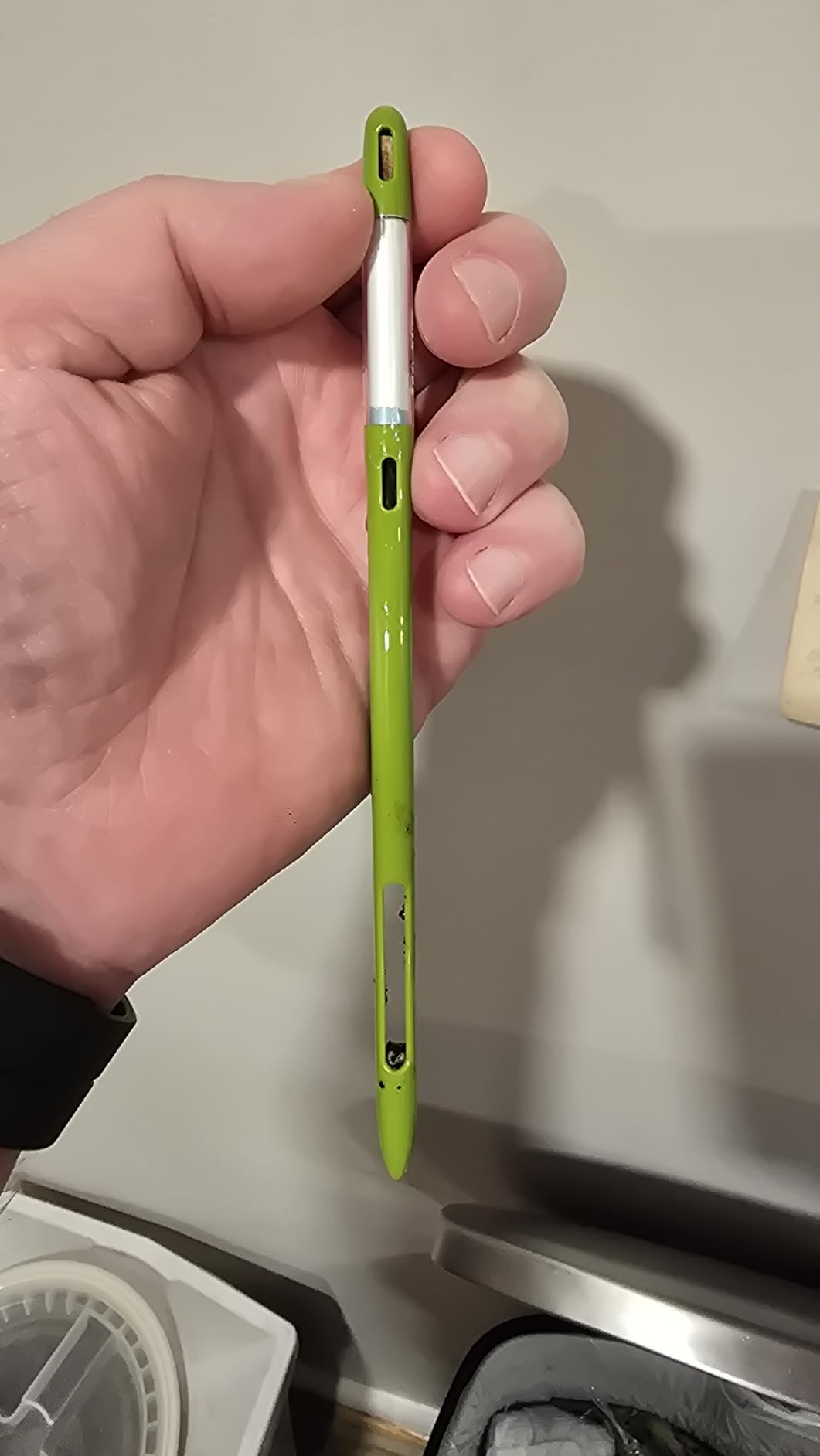 Sustee Aquameter, Set of 5, Plant Soil Moisture Sensor (Green, Medium) - Customer Photo 1