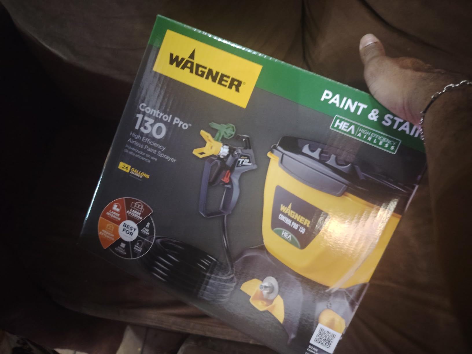 Wagner Spraytech 580559 Control Pro 190 Cart Paint Sprayer Customer Review Wagner Spraytech 580559 Control Pro 190 Cart Paint Sprayer - Customer Photo 2