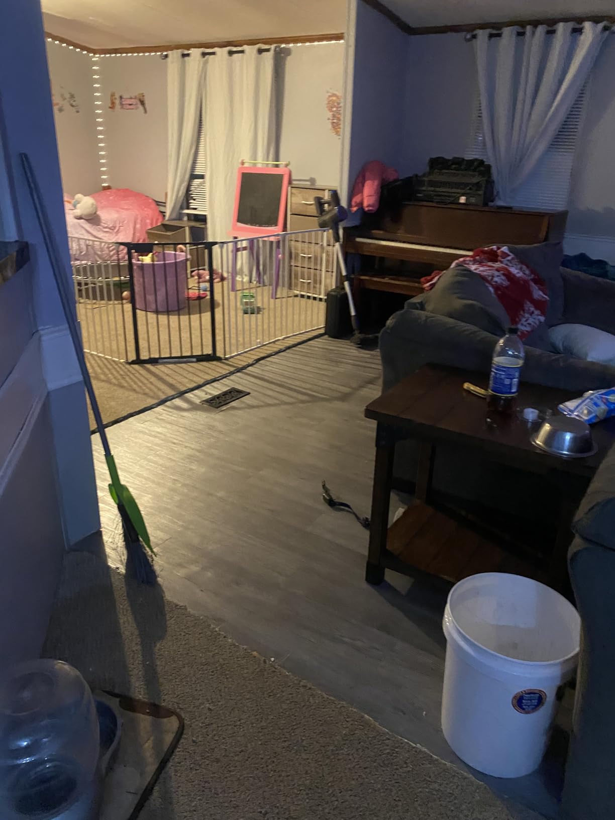 Art3d Peel and Stick Floor Tile Vinyl Wood Plank 36-Pack 54 Sq.Ft, Brown Stone, Rigid Surface Hard Core Easy DIY Self-Adhesive Flooring - Customer Photo 2