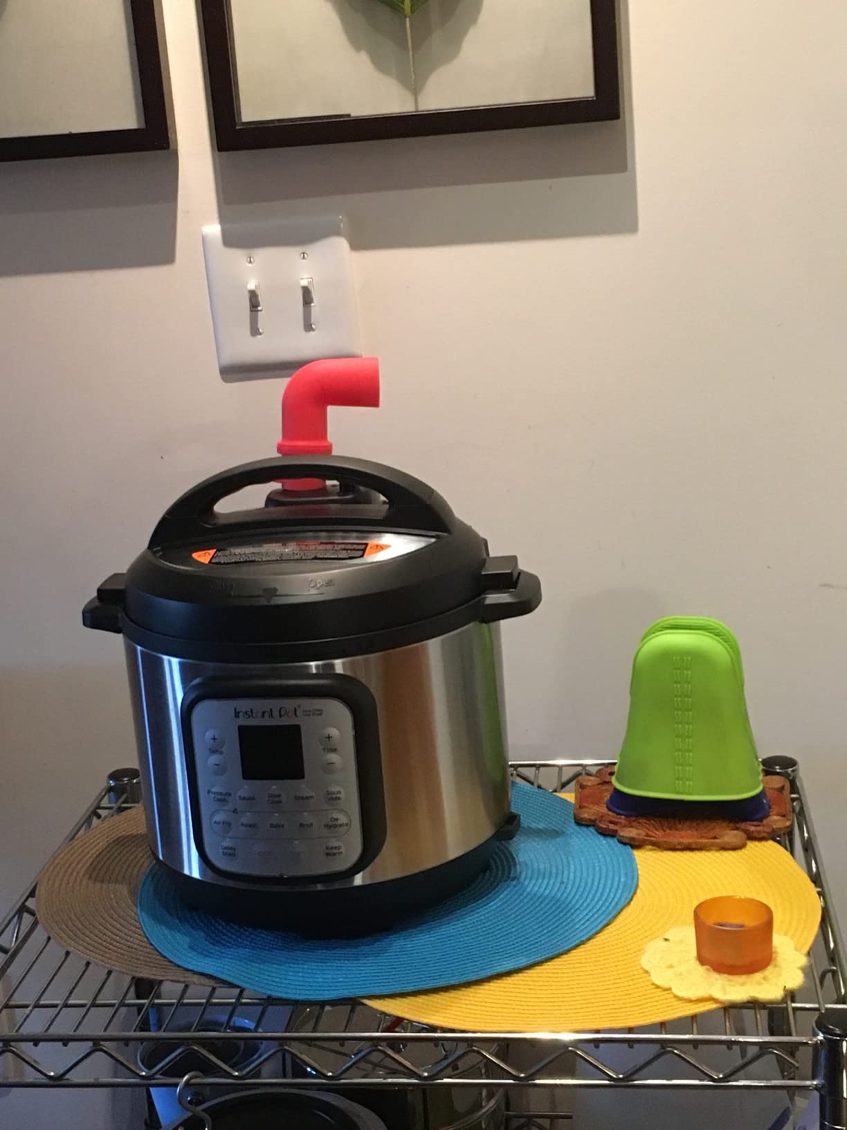 Instant Pot Duo Crisp 11-in-1 Air Fryer and Electric Pressure Cooker Combo with Multicooker Lids that Air Fries, Steams, Slow Cooks, Sautés, Dehydrates, & More, Free App With Over 800 Recipes, 6 Quart Customer Review Instant Pot Duo Crisp 11-in-1 Air Fryer and Electric Pressure Cooker Combo with Multicooker Lids that Air Fries, Steams, Slow Cooks, Sautés, Dehydrates, & More, Free App With Over 800 Recipes, 6 Quart - Customer Photo 2