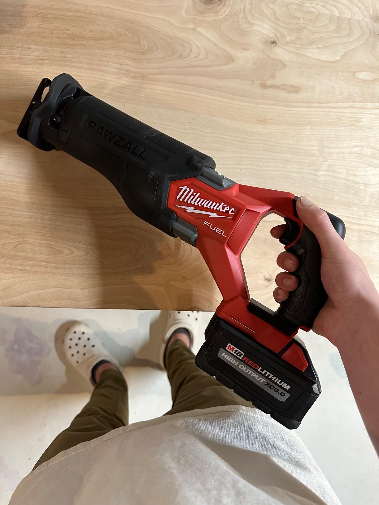 Milwaukee M18 Fuel Sawzall Brushless Cordless Reciprocating Saw - No Charger, No Battery, Bare Tool Only - Customer Photo 1