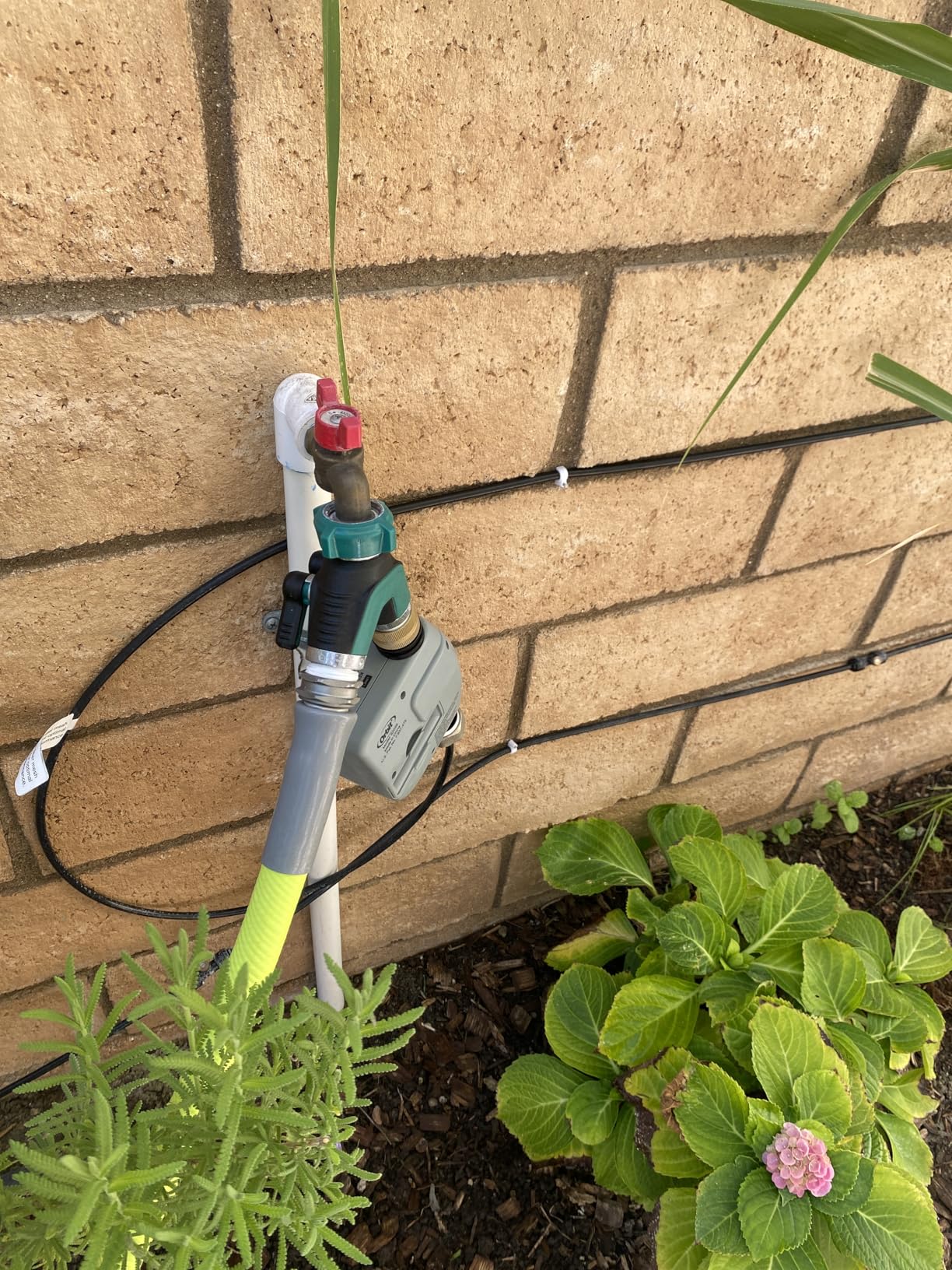 Bonviee Misters for Outside Patio - 75FT Misting Cooling System with 28 Brass Nozzles and 3/4