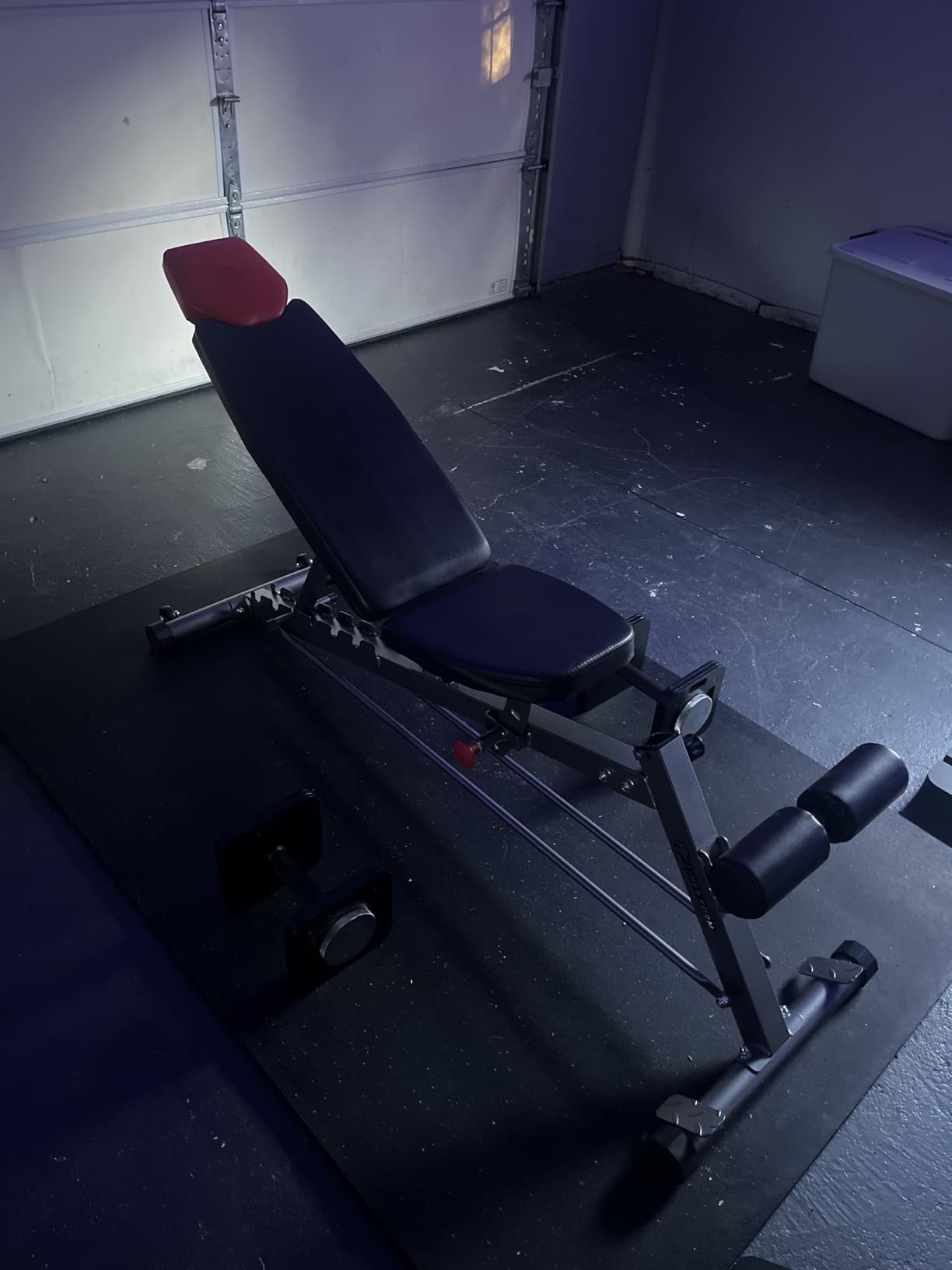 Finer Form Multi-Functional FID Weight Bench for Full All-in-One Body Workout – Hyper Back Extension, Roman Chair, Adjustable Ab Sit up Bench, Incline Decline Bench, Flat Bench - Customer Photo 1