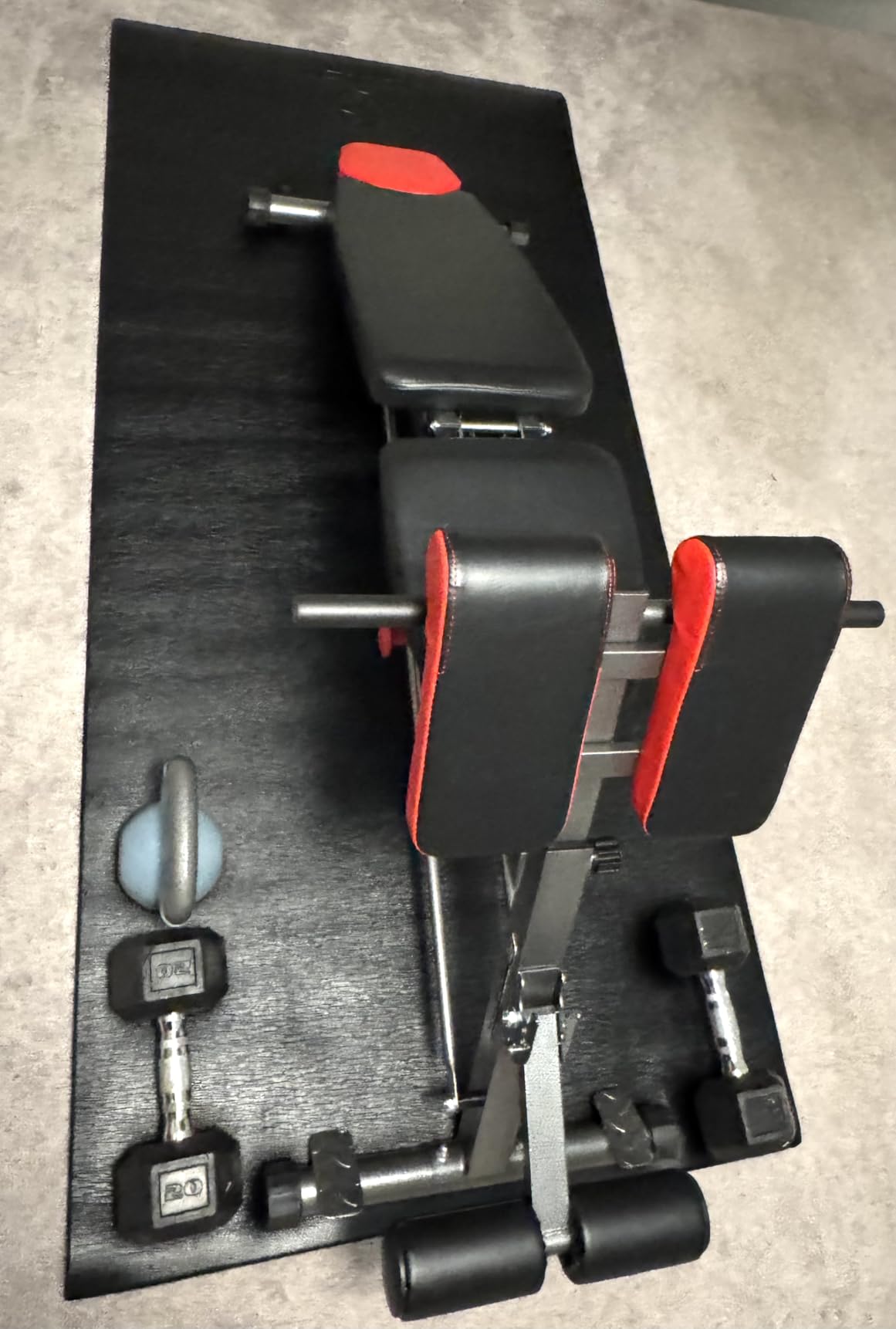 Finer Form Multi-Functional FID Weight Bench for Full All-in-One Body Workout – Hyper Back Extension, Roman Chair, Adjustable Ab Sit up Bench, Incline Decline Bench, Flat Bench - Customer Photo 2