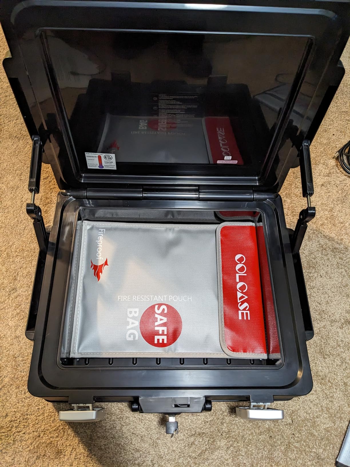 Honeywell 0.39 CuFt Waterproof and Fireproof Chest (1114) - Customer Photo 2