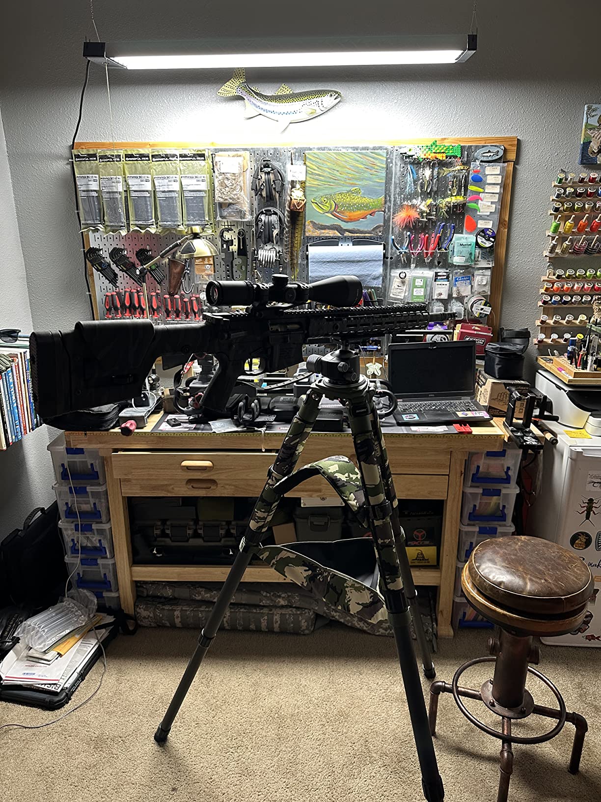 Carbon Fiber Tripod INNOREL RT90C Bowl Tripods Professional Heavy Duty Camera Stand for DSLR Cameras Compatible with Ball Head and Fluid Head, 63 inch, 40mm Tube 40kg Load Black - Customer Photo 1