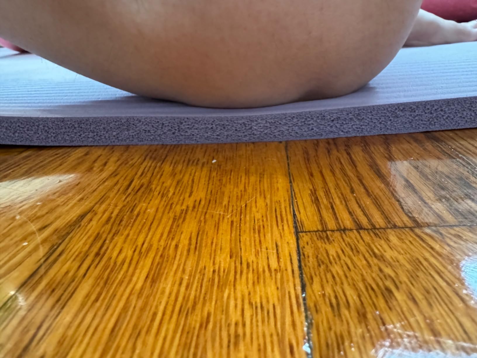 Retrospec Solana Yoga Mat Thick 1/2in Non-Slip Workout Mat with Nylon Strap - 72x24in Exercise Mat for Pilates, Stretching & Fitness - BPA Free, Easy Clean - Customer Photo 2