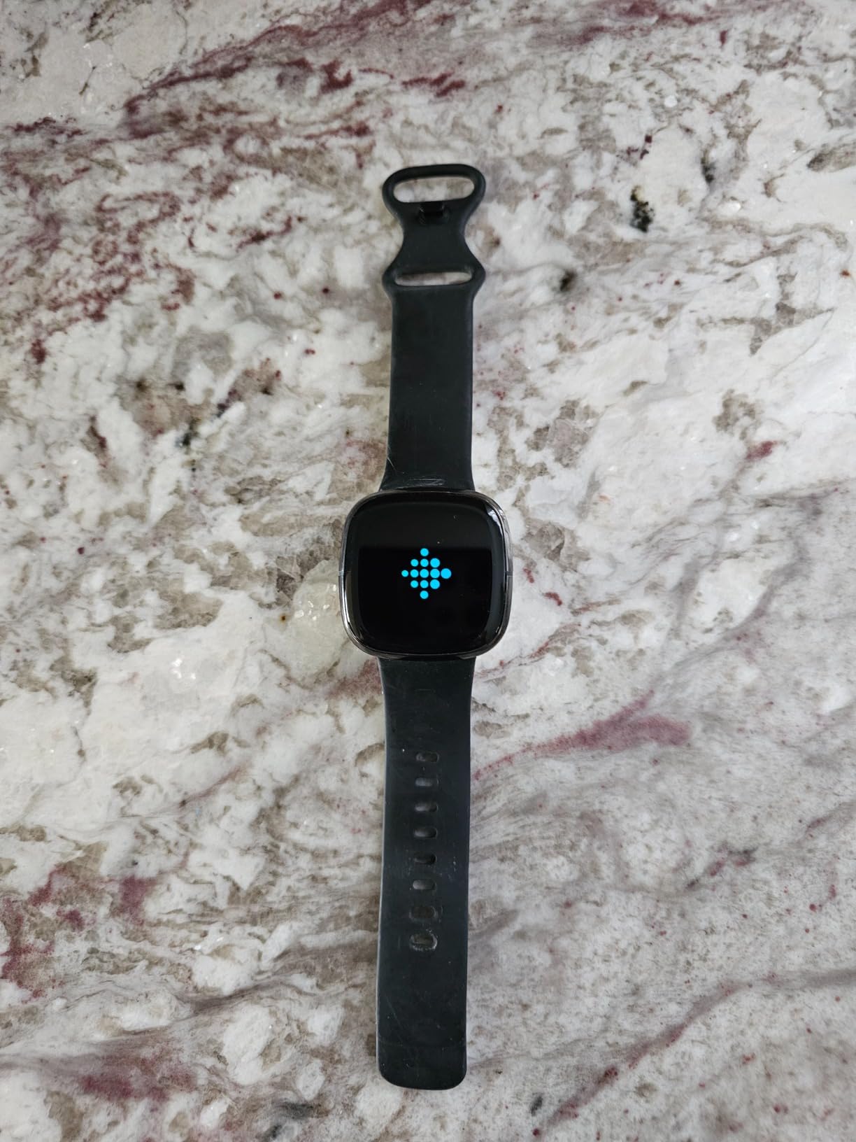 Fitbit Sense Advanced Smartwatch with Tools for Heart Health, Stress Management & Skin Temperature Trends, Carbon/Graphite, One Size (S & L Bands Included) (Renewed) - Customer Photo 2