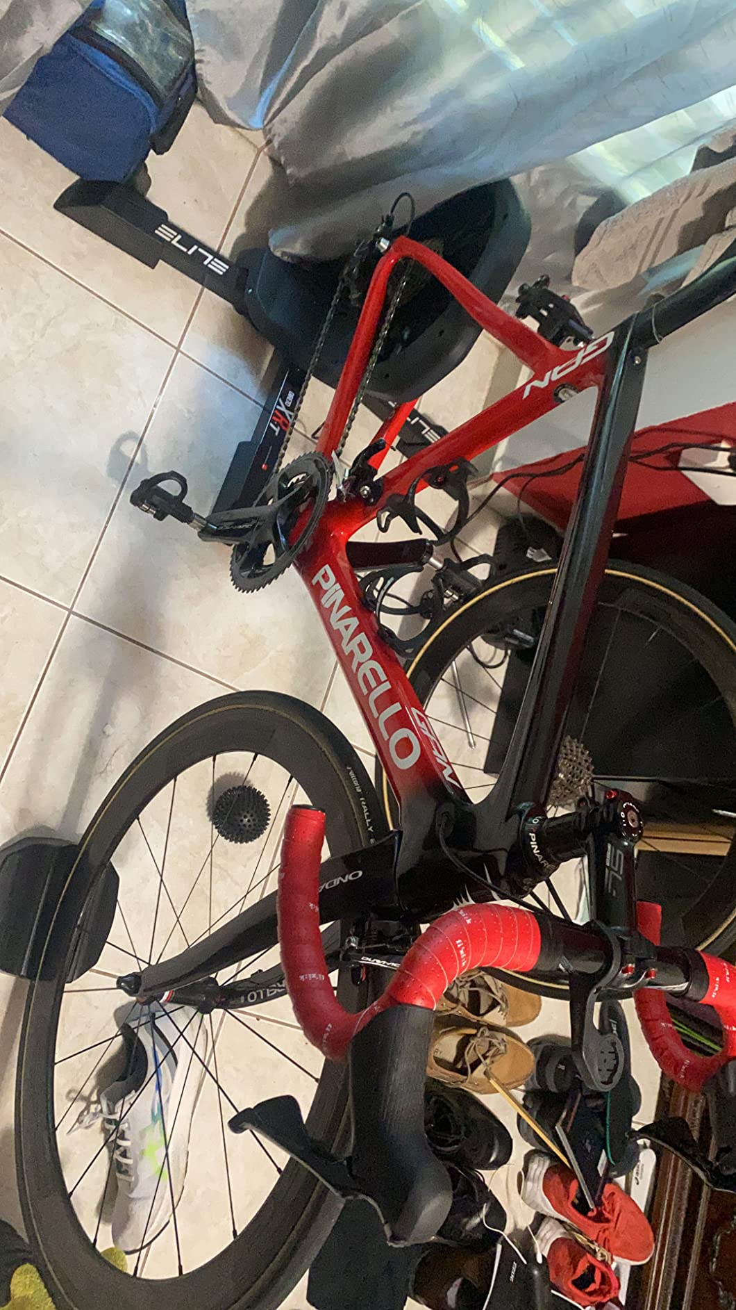 Elite Direto XR Interactive Smart Trainer – Available in Standard or Zwift Cog and Click Bundle – Direct Drive Turbo Trainer for Indoor Cycling - Customer Photo 1