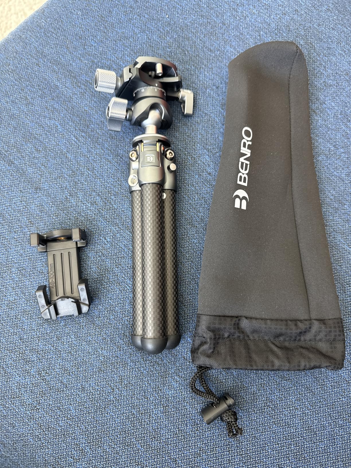 Benro TablePod Tripod Kit - Compact Carbon Fiber Mini Tripod with Ball Head, Arca-Swiss Quick Release Customer Review Benro TablePod Tripod Kit - Compact Carbon Fiber Mini Tripod with Ball Head, Arca-Swiss Quick Release - Customer Photo 1