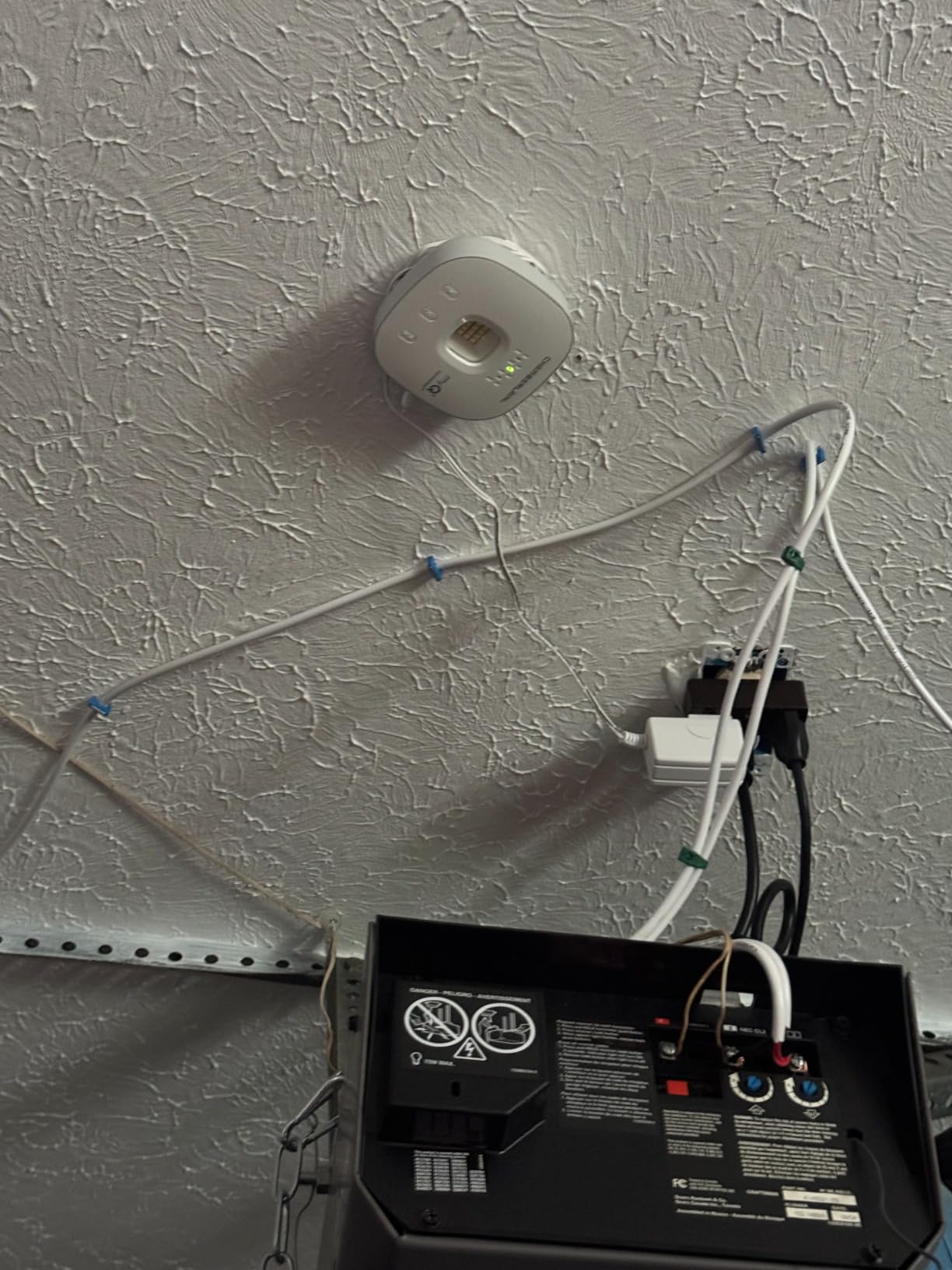 CHAMBERLAIN myQ Smart Garage HD Camera & Smart Garage Hub Bundle- Wi-Fi & Bluetooth- Smartphone Controlled - Two Way Talk - Works with Key by Amazon in-Garage Delivery, White - Customer Photo 3