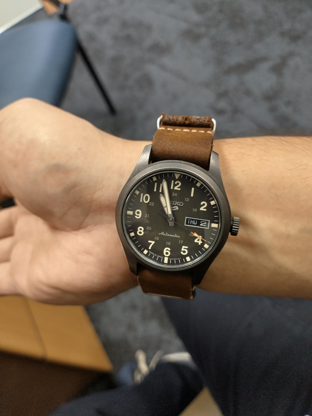 SEIKO 5 Field Specialist Automatic Black Dial Men's Watch SRPG41 - Customer Photo 2