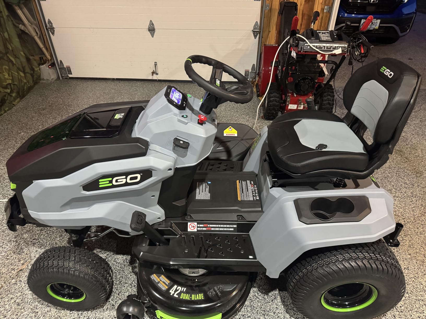 EGO Power+ Electric Riding Lawn Mower, 42